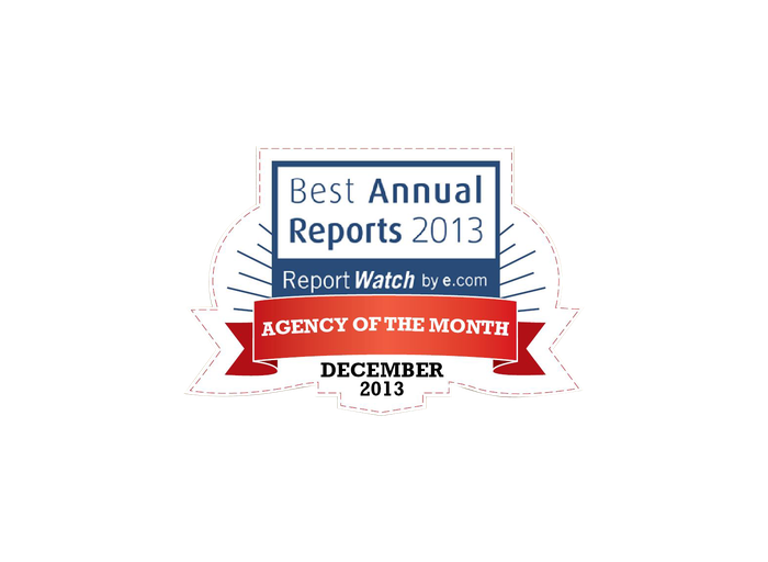 Best Annual Reports 2013 - Agency of the Month, December 2013